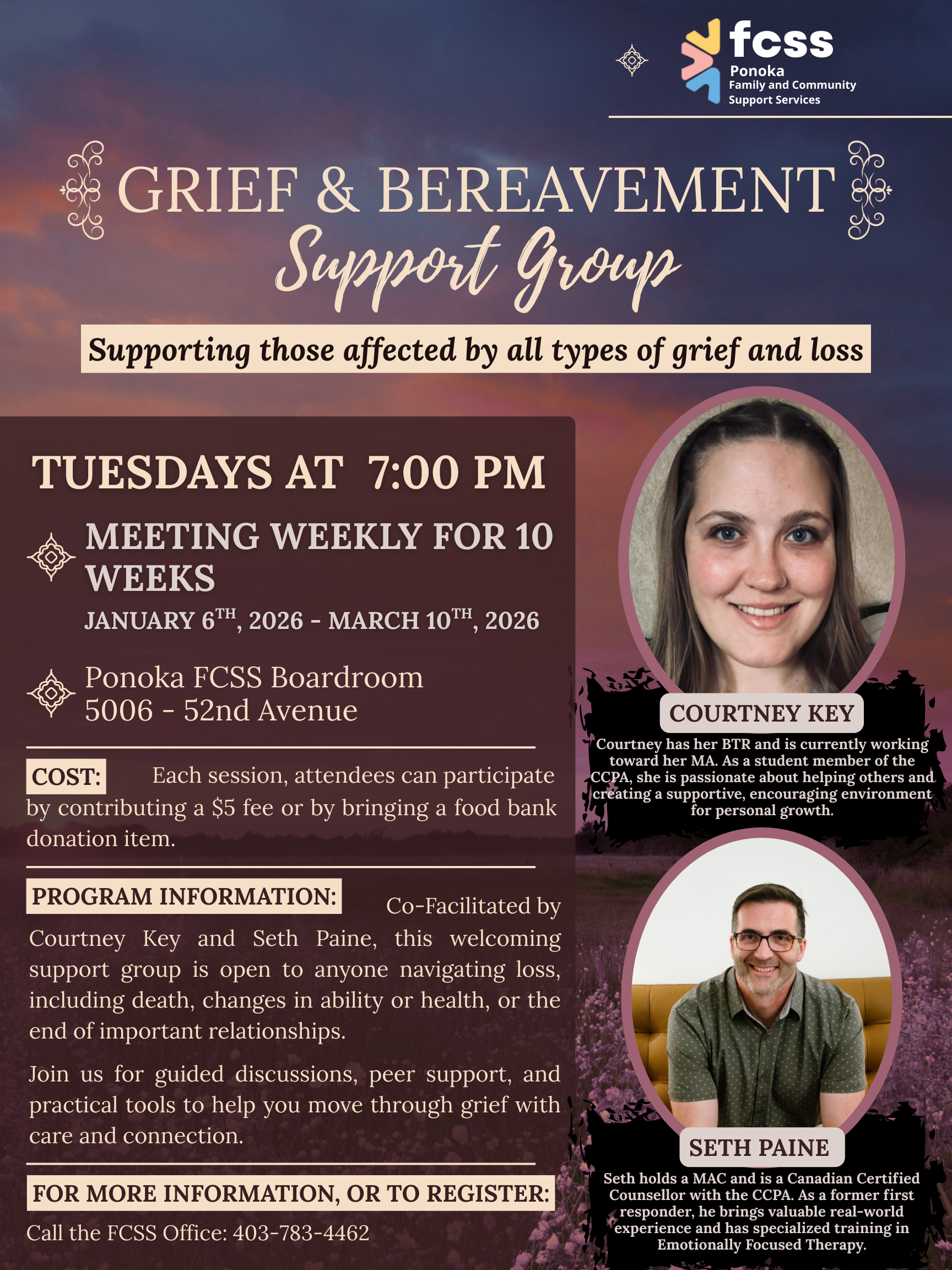 Grief and Bereavement Support Group - Info Poster.png